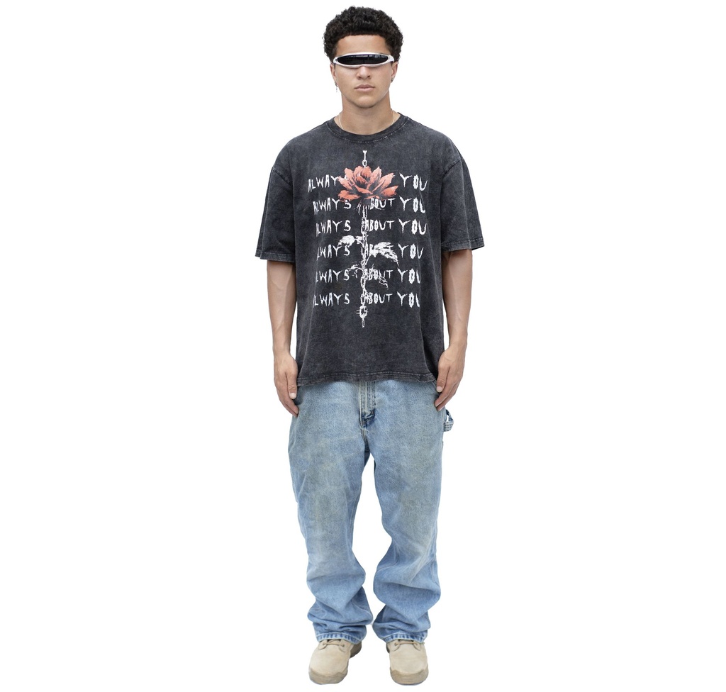 Rose Repetition ABY Graphic Tee